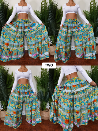 LUNA TIERED PANTS (SHORT)