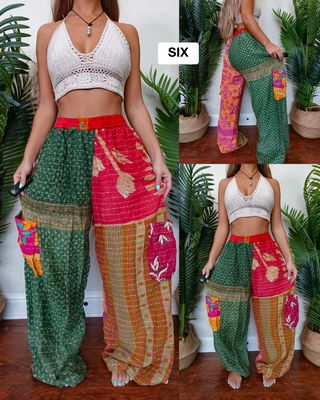 MAIA CONVERTIBLE STRAIGHT LEG / HAREM TROUSERS (TALL)