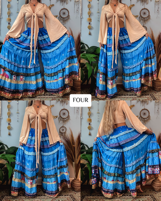 LUNA TIERED PANTS (SHORT)