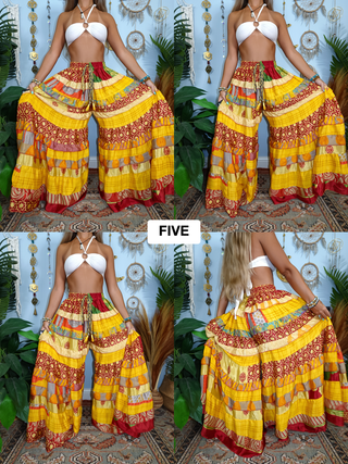 LUNA TIERED PANTS (SHORT)