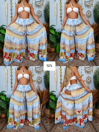 LUNA TIERED PANTS (REGULAR)