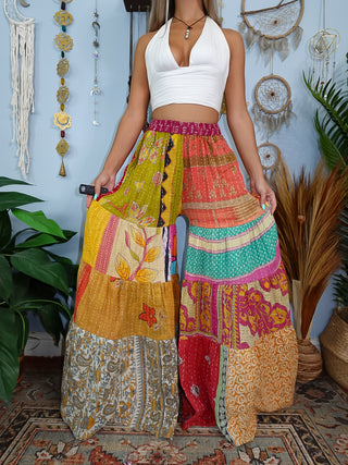 MAIA TIERED PANTS (TALL)