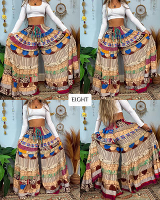 LUNA TIERED PANTS (SHORT)