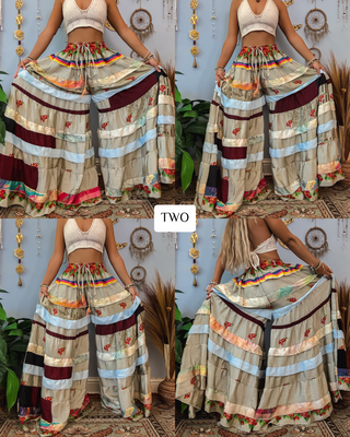 LUNA TIERED PANTS (TALL)