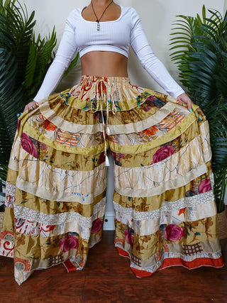 LUNA TIERED PANTS (REGULAR)