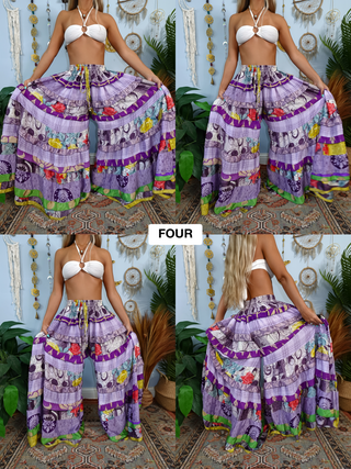 LUNA TIERED PANTS (REGULAR)