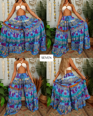 LUNA TIERED PANTS (regular)