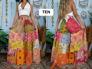 MAIA TIERED PANTS (TALL)