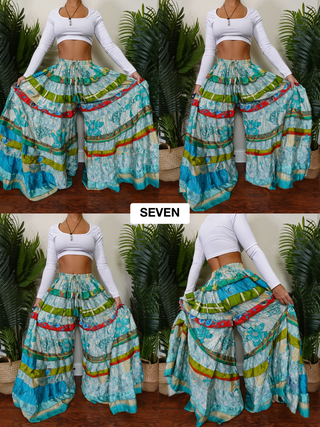 LUNA TIERED PANTS (REGULAR)