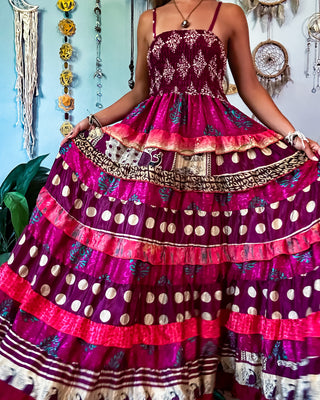 LUNA TIERED DRESS