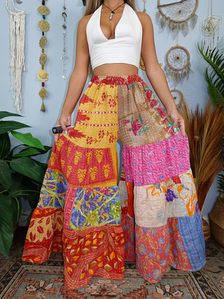 MAIA TIERED PANTS (REGULAR)
