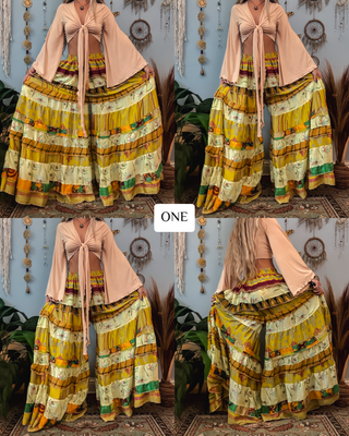 LUNA TIERED PANTS (TALL)