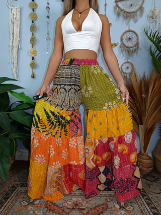 MAIA TIERED PANTS (SHORT)