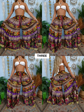 LUNA TIERED PANTS (REGULAR)