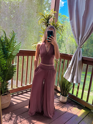 DAWN WIDE LEG TROUSERS