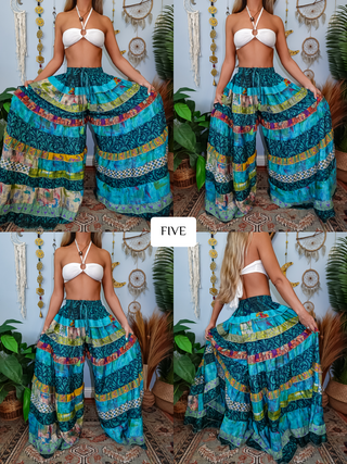 LUNA TIERED PANTS (REGULAR)