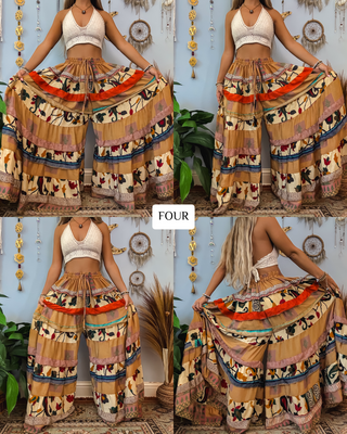 LUNA TIERED PANTS (GODDESS)