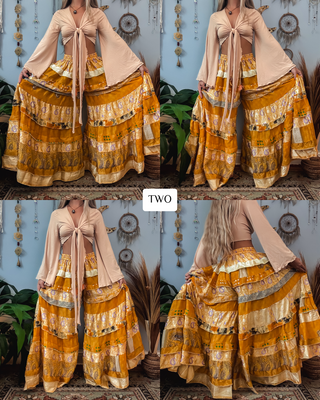 LUNA TIERED PANTS (SHORT)