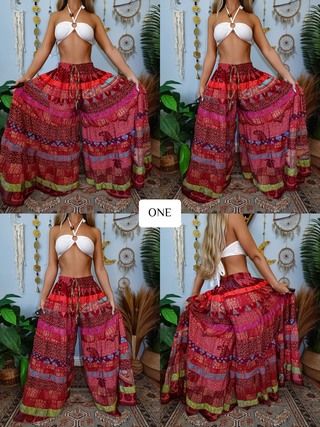 LUNA TIERED PANTS (SHORT)