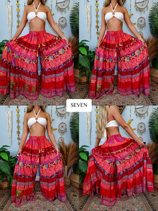 LUNA TIERED PANTS (SHORT)