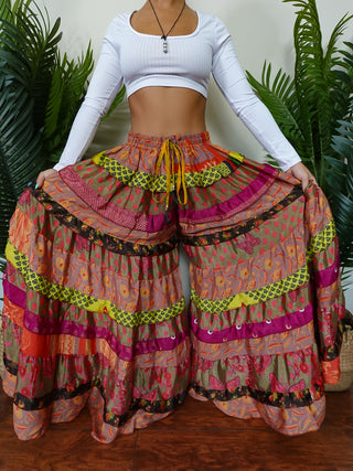 LUNA TIERED PANTS (SHORT)