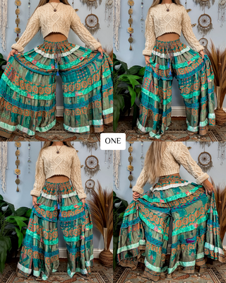 LUNA TIERED PANTS (SHORT)