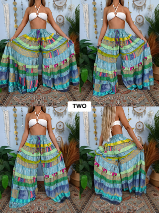 LUNA TIERED PANTS (REGULAR)