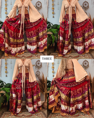 LUNA TIERED PANTS (GODDESS+)