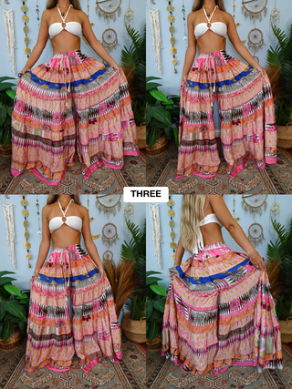LUNA TIERED PANTS (TALL)