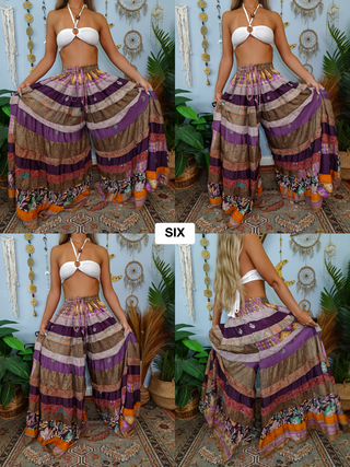 LUNA TIERED PANTS (GODDESS+)