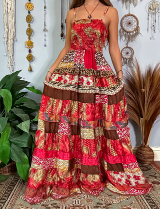 LUNA TIERED DRESS