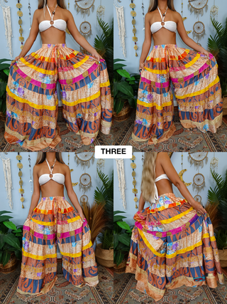 LUNA TIERED PANTS (GODDESS+)