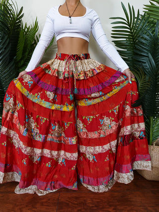 LUNA TIERED PANTS (TALL)