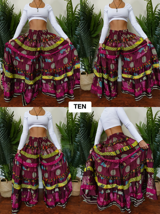 LUNA TIERED PANTS (SHORT)
