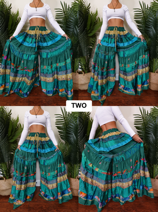 LUNA TIERED PANTS (TALL)