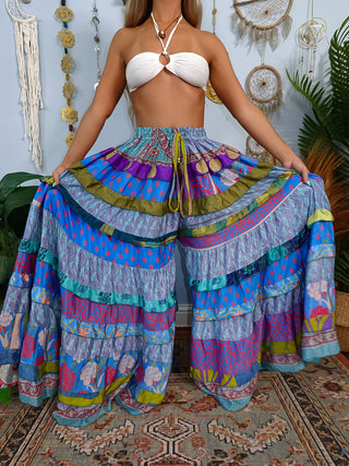LUNA TIERED PANTS (GODDESS+)