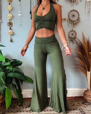 DAWN SPLIT LEG BELL BOTTOMS