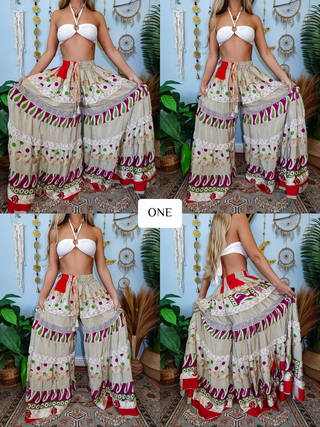 LUNA TIERED PANTS (REGULAR)
