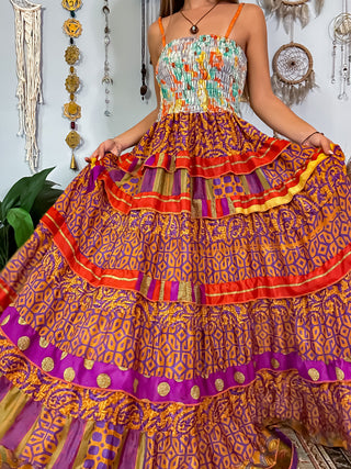 LUNA TIERED DRESS