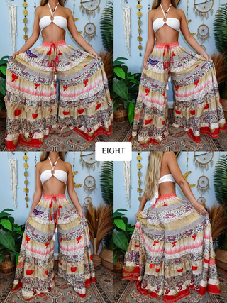 LUNA TIERED PANTS (REGULAR)