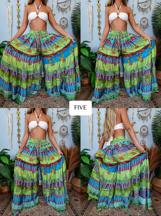 LUNA TIERED PANTS (REGULAR)