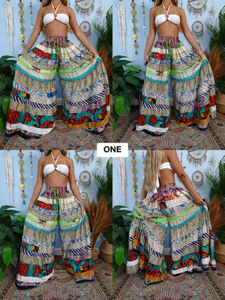 LUNA TIERED PANTS (TALL)
