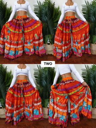 LUNA TIERED PANTS (TALL)