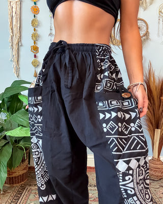 CIPHER HAREM TROUSERS - MIDNIGHT