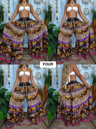 LUNA TIERED PANTS (REGULAR)