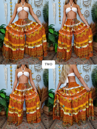 LUNA TIERED PANTS (SHORT)