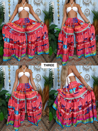 LUNA TIERED PANTS (SHORT)