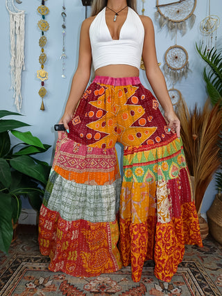 MAIA TIERED PANTS (REGULAR)