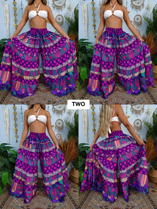 LUNA TIERED PANTS (REGULAR)
