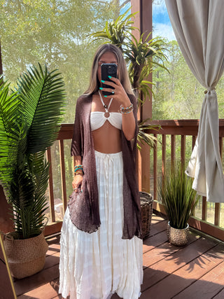 MARINA SHORT SLEEVE CARDIGAN